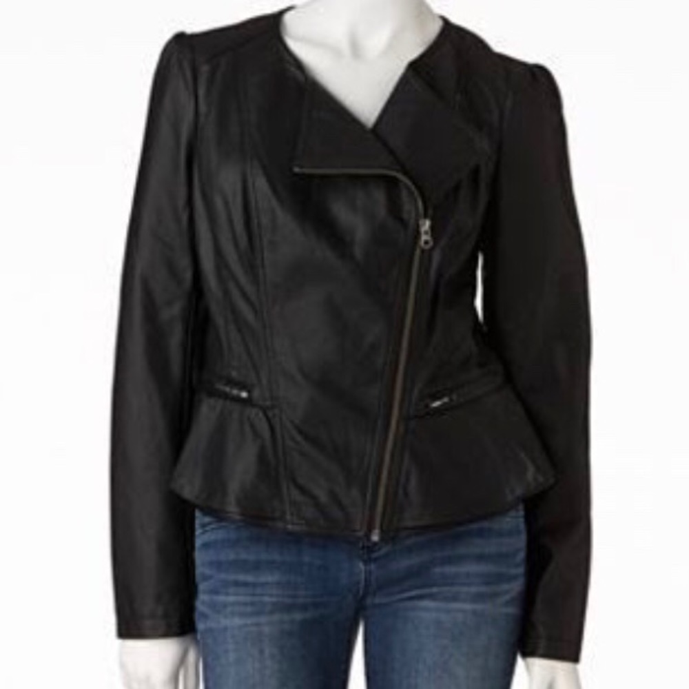 ELLE faux leather jacket